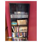 Black 5-Tier Bookcase, Measures: 30ï¿½W x 12ï¿½D x