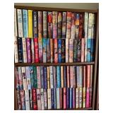 4- Tier Oak Bookcase and All Romance Books all