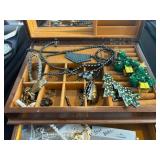 Jewelry Box with Misc. Jewelry