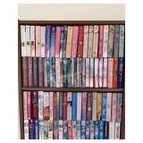 Oak 4-Tier Bookcase with all Paper-backs