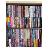 Oak 4-Tier Bookcase with all Paper-backs