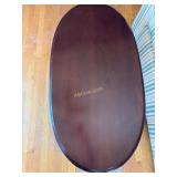 Cherry Oval Coffee Table, Measures: 45ï¿½W x 24ï¿½D x