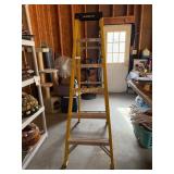 Werner Yellow Fiberglass 6ï¿½ Step Ladder