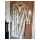 Vintage Avel TV by Glenoit Faux Fur Coat in Grey