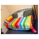 Steel Day Bed with Trundle and Heat Pad, All
