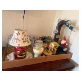 Music Figurals, Candles, 2 Sconces (2 Box Lots)