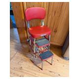 Little Red Kitchen Step Stool (Cosco)