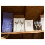 AVON Hummingbird Collection Wine Glasses in Box