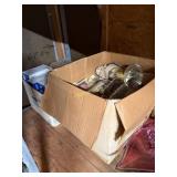 2 Boxes of Mason Jars of Different Sizes, with
