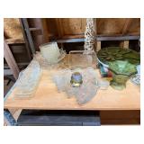 Christmas Glasses, Glass Serving Dishes, Desert