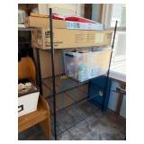 4 Shelf Adjustable Wire Rack, Measures: 36x 14x
