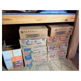 8- Boxes of White Flyer Clays, 90ct per box