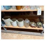 Red Wing Mountain Stoneware Crocks, 1 Copper and