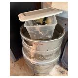 Stainless Steel Keg with Spout and Connecting