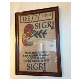 Sergei Coffee Bean Sack (Framed) Crafted Wall