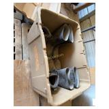 Tote with 3 Pair of Womenï¿½s Boots- Size 6