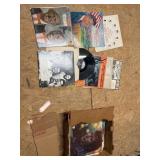 Box of Full Size Reads with Albums, by the