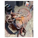 Gentlemanï¿½s Western Saddle with bridle and bit
