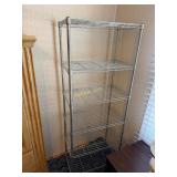 Stainless Steel 6 Shelf Steel Storage Rack,