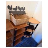 Corner Shelf Stand, 2- Wall Hanging Clock Shelf,
