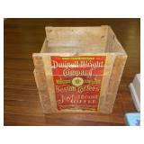 Wood Coffee advertising box