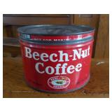 Beech-Nut Coffee Tin 5x3 1/2"