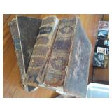 3 Large Old Bibles