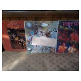 Three Dog Night Albums 33 1/3 rpm, scratches
