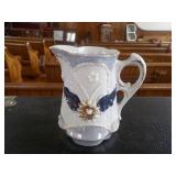 German Porcelain Pitcher 3 1/2 x 3 1/2"