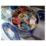 Large Tin of Match Books