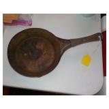 Steel Camp Frying Pan 14 x 7 1/2"