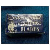 Surgical Blue Blades 2 x 1 x 1/2"