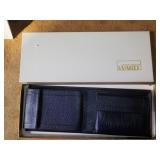 Boxed Montgomery Ward Leather Wallet
