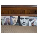 4 Albums Cher, Michael Jackson, Phil Collins