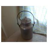 Tin milk pail