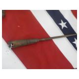 Wood handled Round File