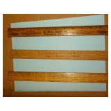 3 Advertising rulers