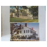 2 French Asylum Postcards