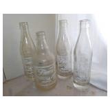 4 Vintage Fawn bottles