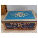 Small Tetley Tea Tin