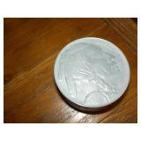 Plastic Buffalo nickel bank