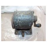 Antique Wizard pencil sharpener