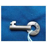 LVRR Slaymaker No 17184 Key 2 x 1"