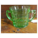 Colonial Block Hazel Atlas Sugar 4x4"