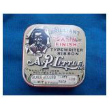 Typewriter Ribbon Tin 2 x 2"