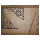 Iron corner triangles