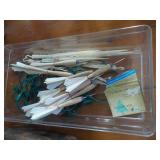 Quantity of Darts and Christmas Ornaments