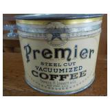Premier Coffee Tin 5x4"