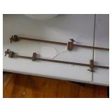 HS Brass Clamps Approx 12"