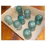 8 Telephone Insulators W. Brookfield NY